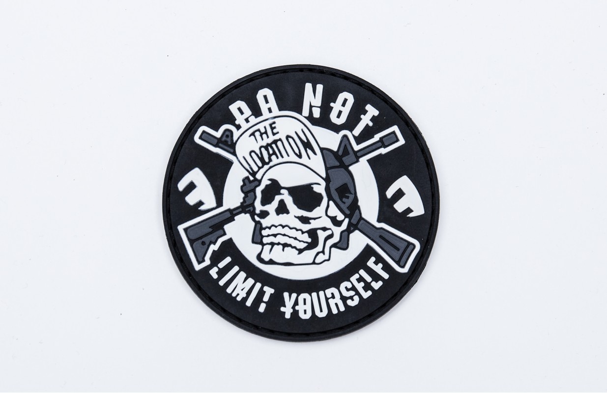 PATCHES SKULL TL 06SL 23 BLACK 