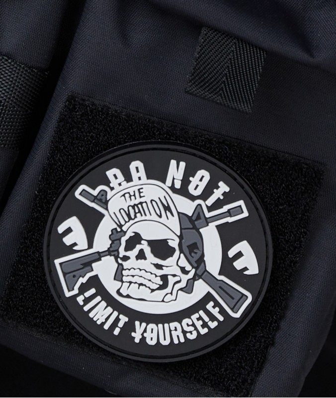 PATCHES SKULL TL 06SL 23 BLACK 