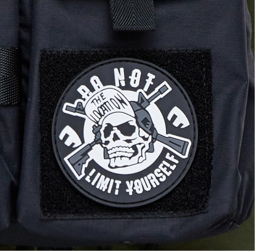 PATCHES SKULL TL 06SL 23 BLACK 
