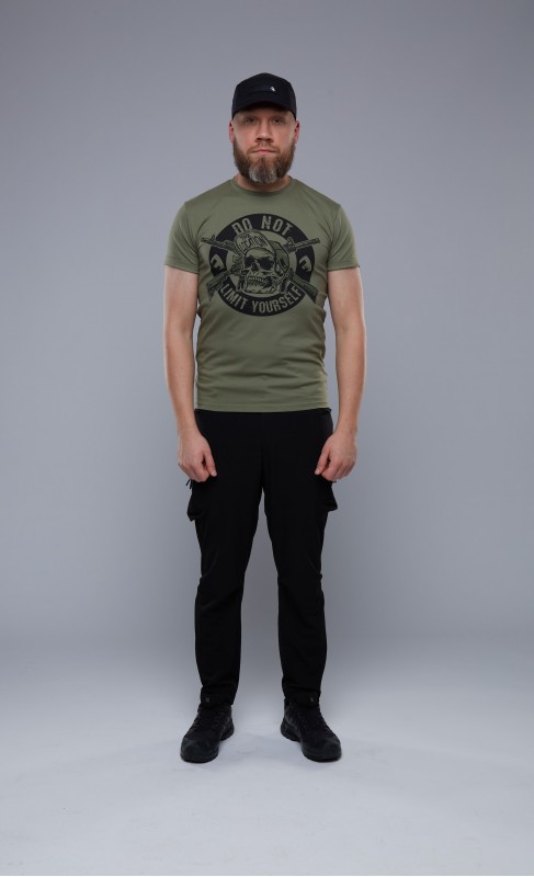 T-SHIRT SKULL2 GEN.2 TL 02SL 23 OLIVE