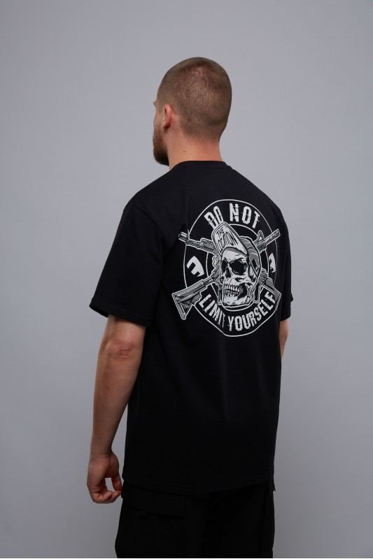 T-SHIRT SKULL2 TL 02SL 23 BLACK