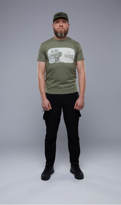 T-SHIRT STORM TROOPERS TL 02ST 23 OLIVE