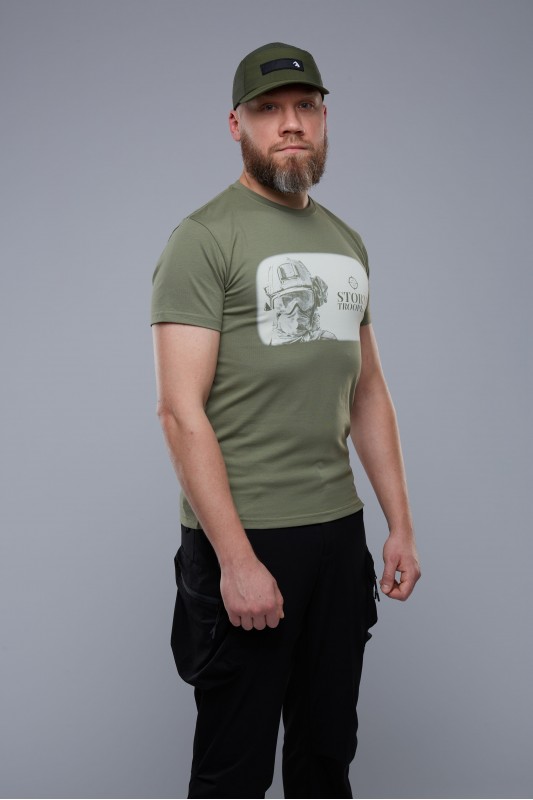 T-SHIRT STORM TROOPERS TL 02ST 23 OLIVE