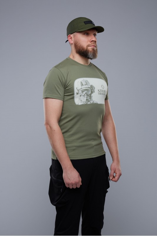 T-SHIRT STORM TROOPERS TL 02ST 23 OLIVE