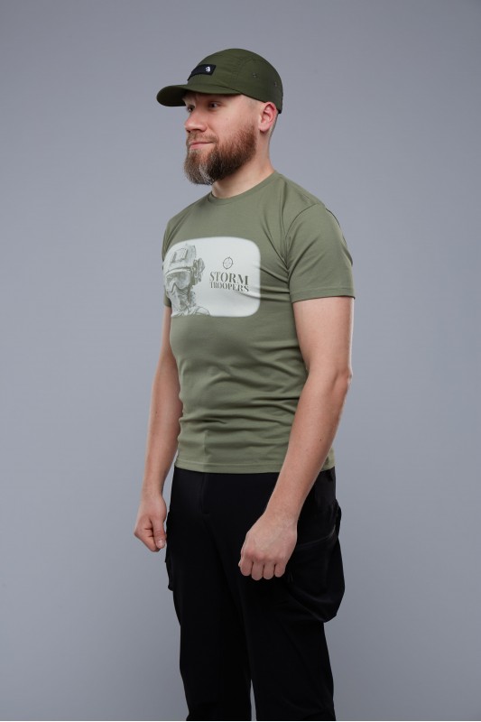 T-SHIRT STORM TROOPERS TL 02ST 23 OLIVE