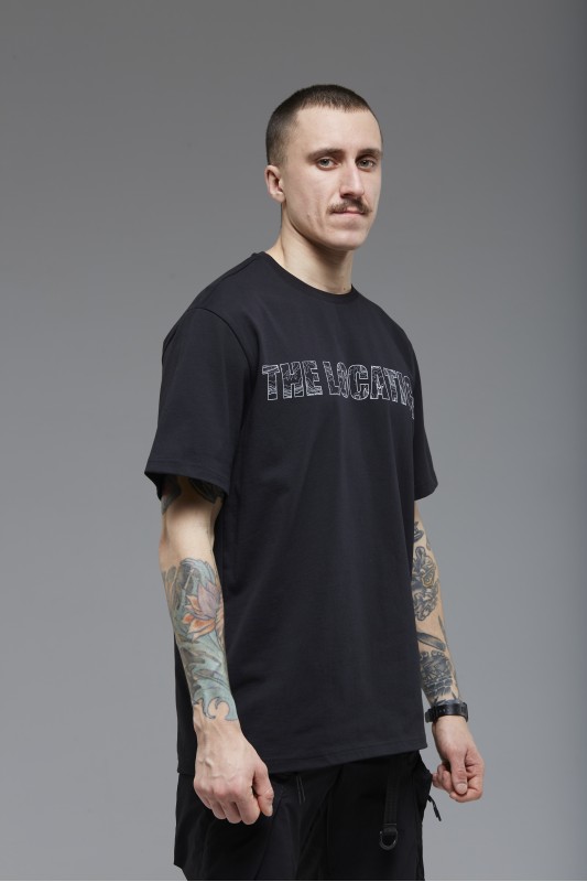 T-SHIRT WALL TL 02LOS SS22 BLACK