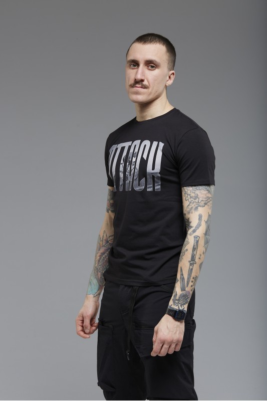 T-SHIRT ATTACK TL 02 BLACK